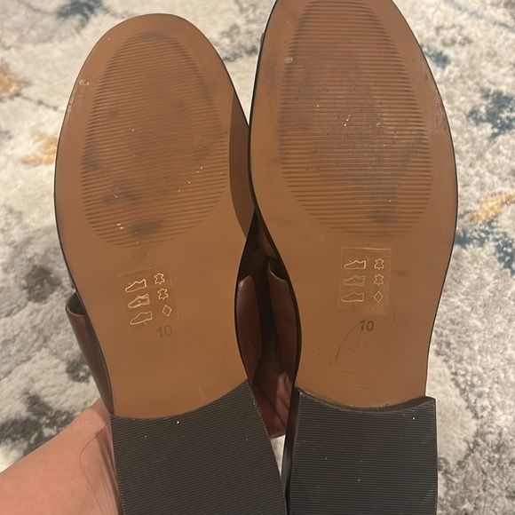 Madewell Fisherman Leather mules slip on women sandals size 10 - Picture 6 of 10